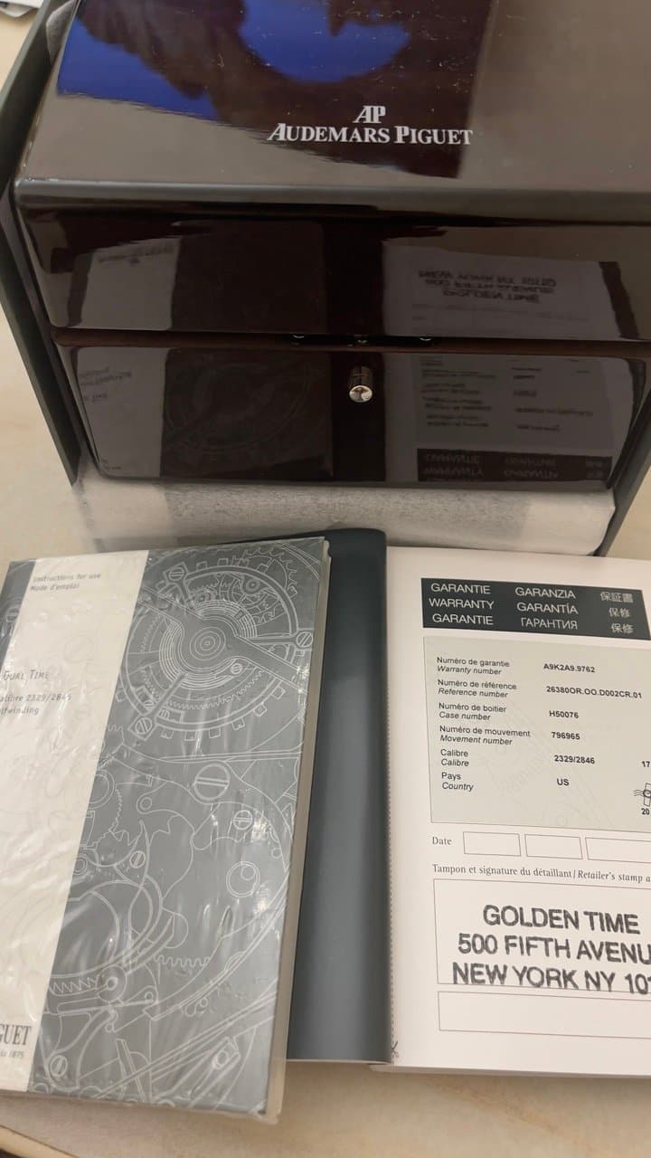 Audemars Piguet Jules Audemars Dual Time 8