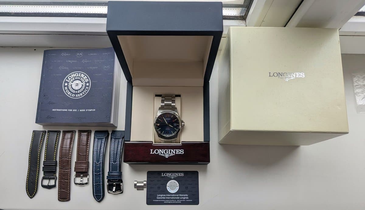 Longines Conquest VHP GMT 5