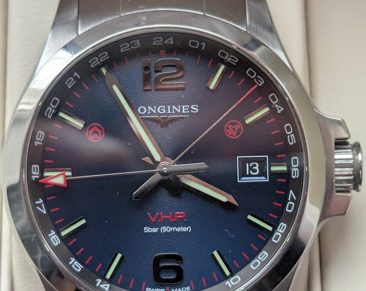 Longines Conquest VHP GMT