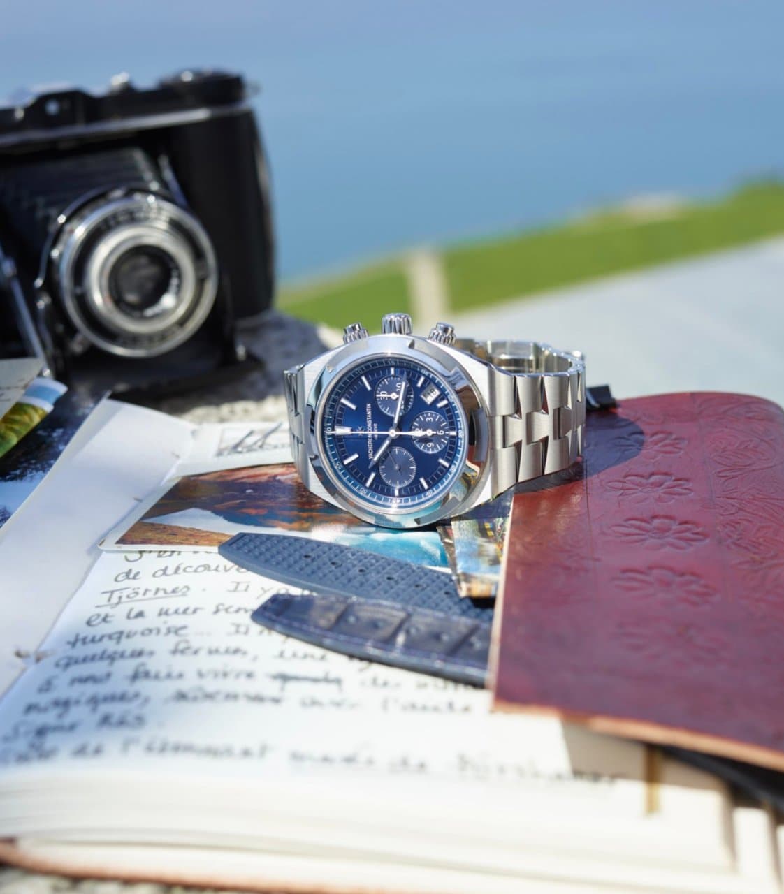Vacheron Constantin * OVERSEAS CHRONOGRAPH 5520V/210A-B148 STEEL 42.5 MM 3