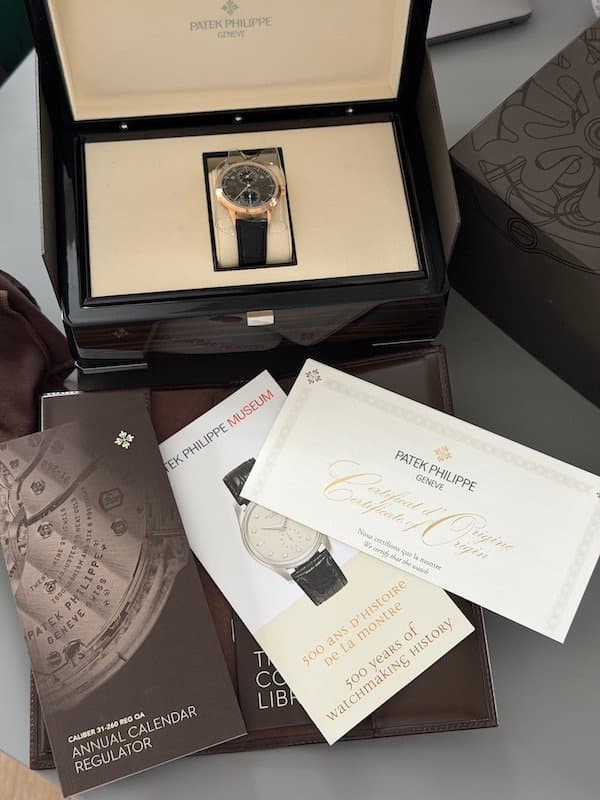 Patek Philippe Complications - Regulator annual calendar New 5235/50r-001 5