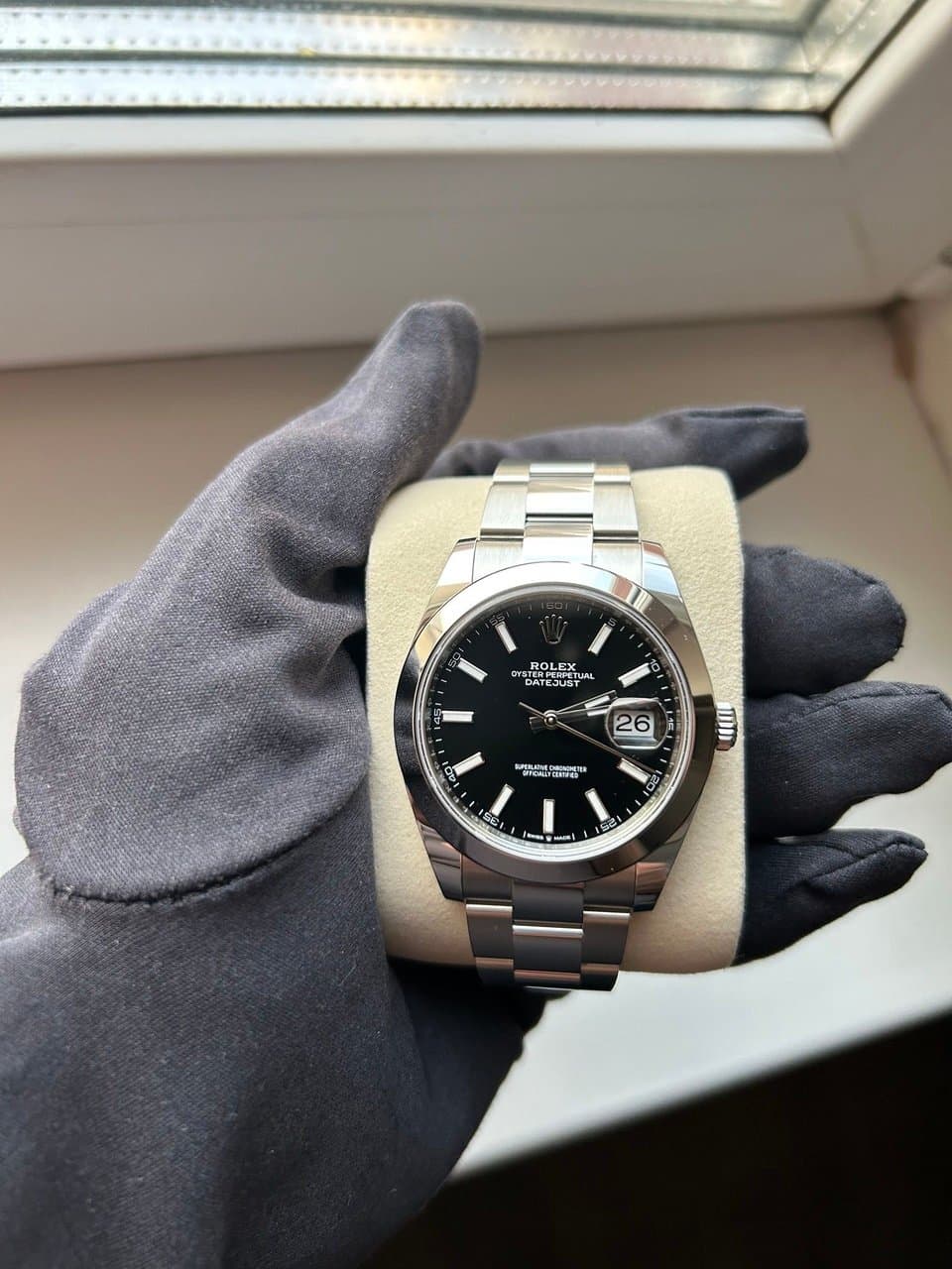 Rolex Datejust 41 black 126300 3