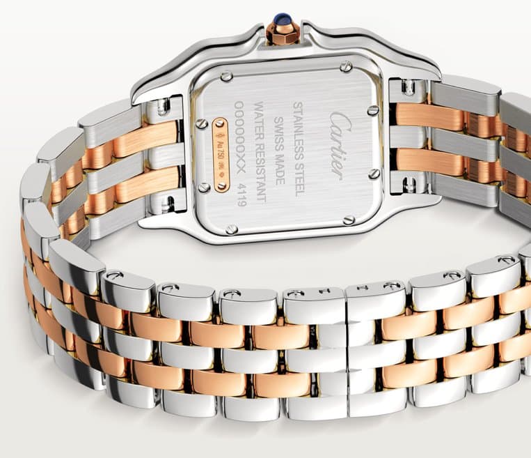 Cartier * PANTHÈRE DE CARTIER MEDIUM (СРЕДНИЙ РАЗМЕР) W3PN0010/СТАЛЬ/РОЗОВОЕ ЗОЛОТО/БРИЛЛИАНТЫ 3