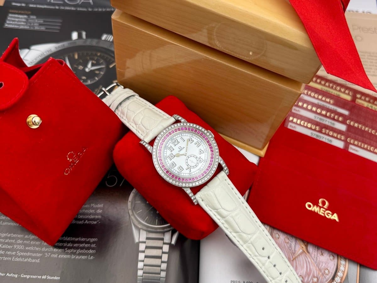 Omega Aquarella Rubies 40.2 мм 5780.71.56 4