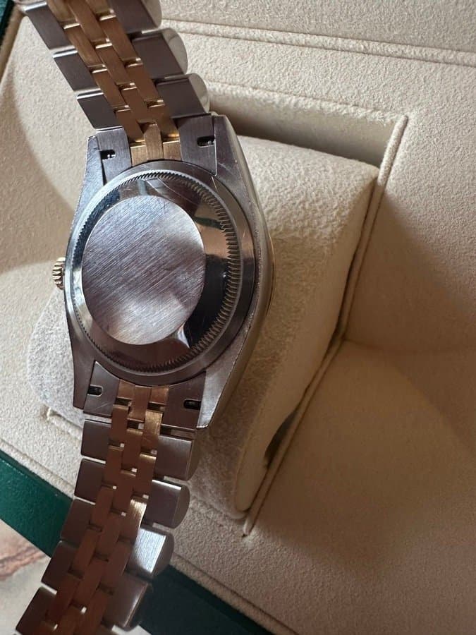 Rolex Datejust 36 mm сталь Oystersteel и желтое золото; циферблат: ослепительно черный, бриллианты; браслет: Jubilee.  Референс 126233 5