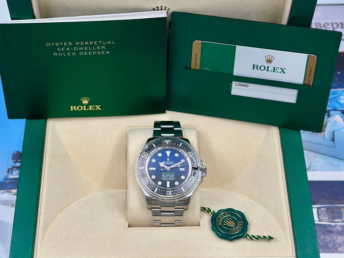 Rolex Sea-Dweller Deepsea D-Blue 44мм 126660