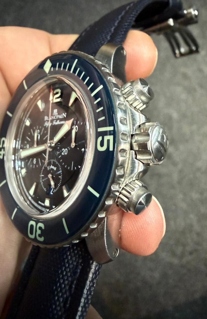 Blancpain Fifty Fathoms Flyback Chronograph В НАЛИЧИИ!! 3