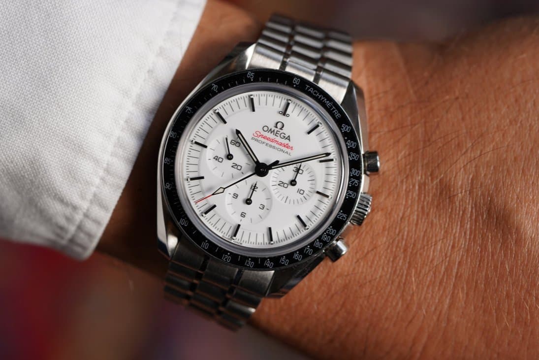 Omega * SPEEDMASTER MOONWATCH PROFESSIONAL CO-AXIAL MASTER CHRONOMETER CHRONOGRAPH 42 MM 310.30.42.50.04.001/БЕЛЫЙ ЦИФЕРБЛАТ/БРАСЛЕТ/САПФИР 5