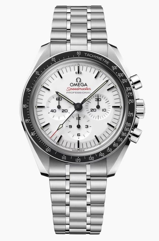 Omega * SPEEDMASTER MOONWATCH PROFESSIONAL CO-AXIAL MASTER CHRONOMETER CHRONOGRAPH 42 MM 310.30.42.50.04.001/БЕЛЫЙ ЦИФЕРБЛАТ/БРАСЛЕТ/САПФИР 2
