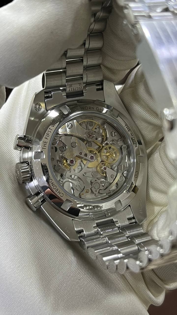 Omega * SPEEDMASTER MOONWATCH PROFESSIONAL CO-AXIAL MASTER CHRONOMETER CHRONOGRAPH 42 MM 310.30.42.50.04.001/БЕЛЫЙ ЦИФЕРБЛАТ/БРАСЛЕТ/САПФИР 10