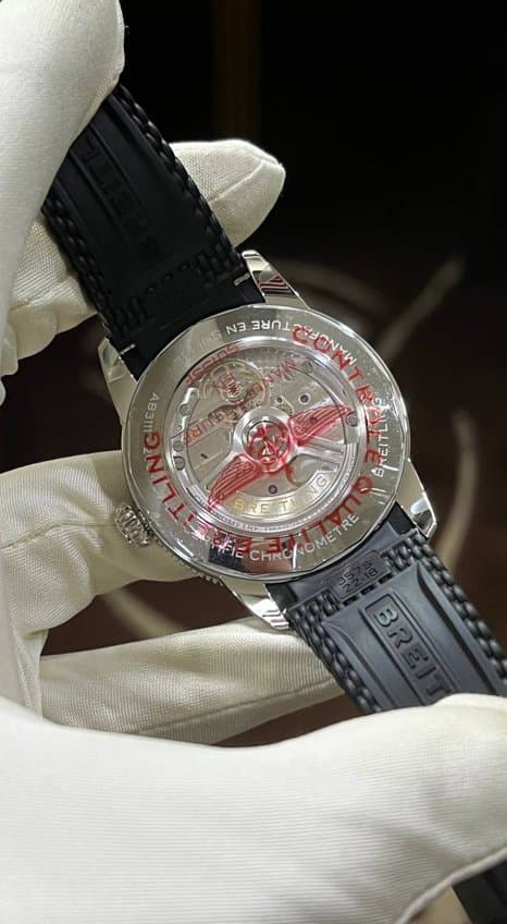 Breitling * SUPEROCEAN HERITAGE B31 AUTOMATIC 42 ММ AB3111241B1S1/ЧЕРНЫЙ ЦИФЕРБЛАТ/ЧЕРНЫЙ КАУЧУК 10