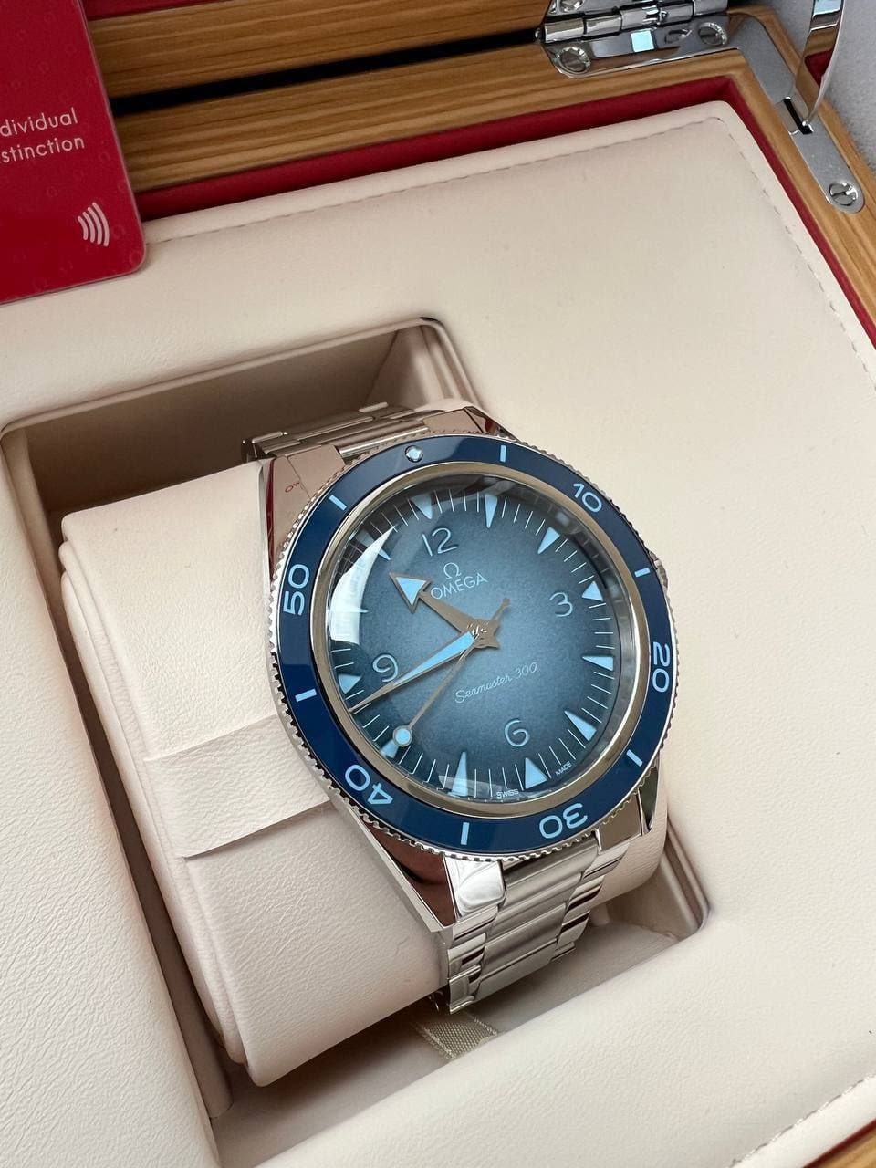 Omega * SEAMASTER 300 CO-AXIAL MASTER CHRONOMETER 41 MM 234.30.41.21.03.002 НА БРАСЛЕТЕ 7