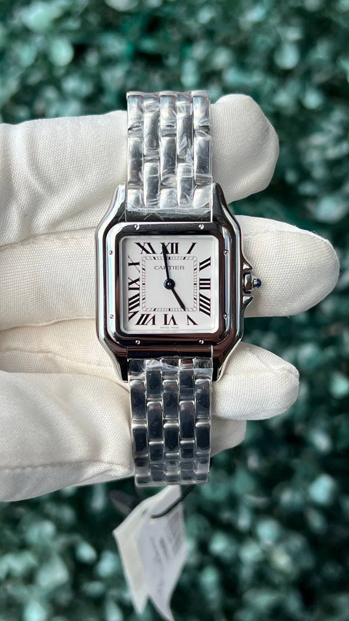 Cartier * PANTHERE DE CARTIER MEDIUM MODEL, STEEL WSPN0007 2