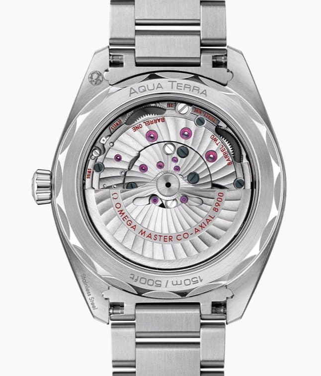 Omega * SEAMASTER AQUA TERRA 150M CO-AXIAL MASTER CHRONOMETER 41 MM 220.10.41.21.10.001 С ТЕМНО-ЗЕЛЕНЫМ ЦИФЕРБЛАТОМ НА БРАСЛЕТЕ 4