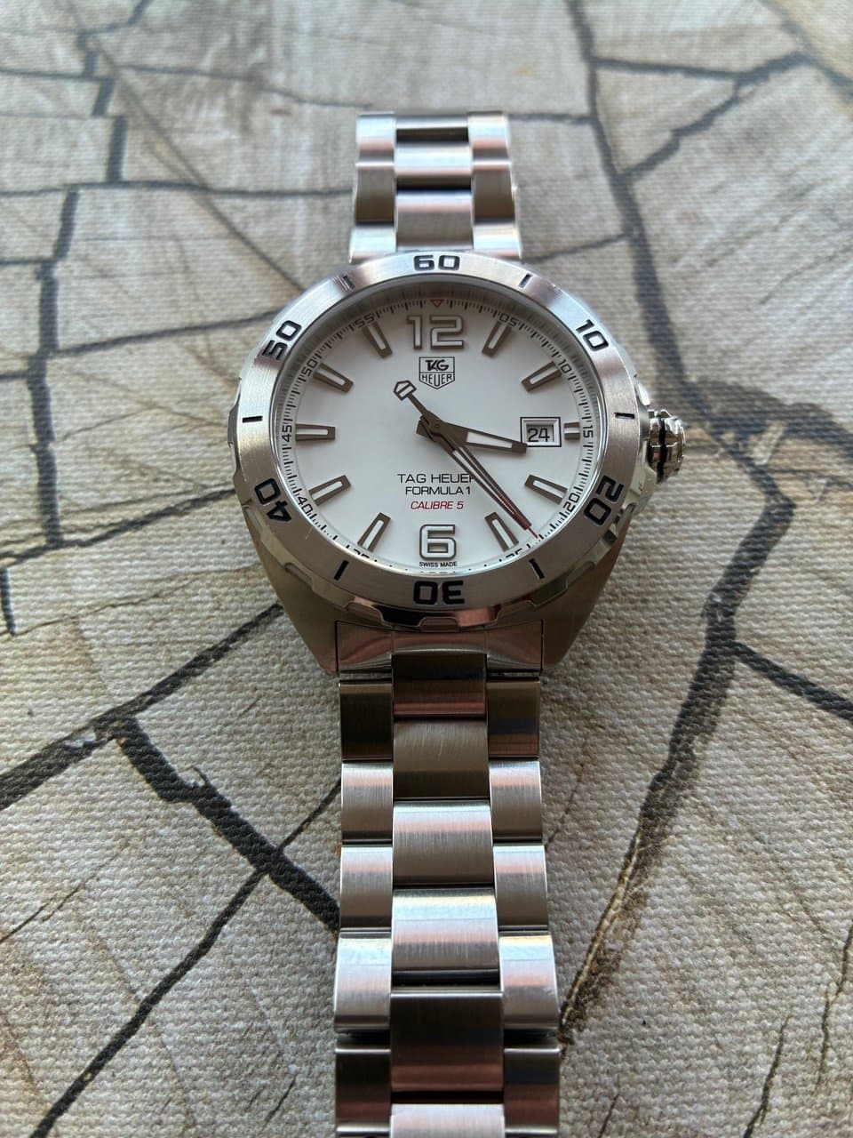 Tag Heuer F1 автомат 41мм (светлый фэйс) на браслете 3