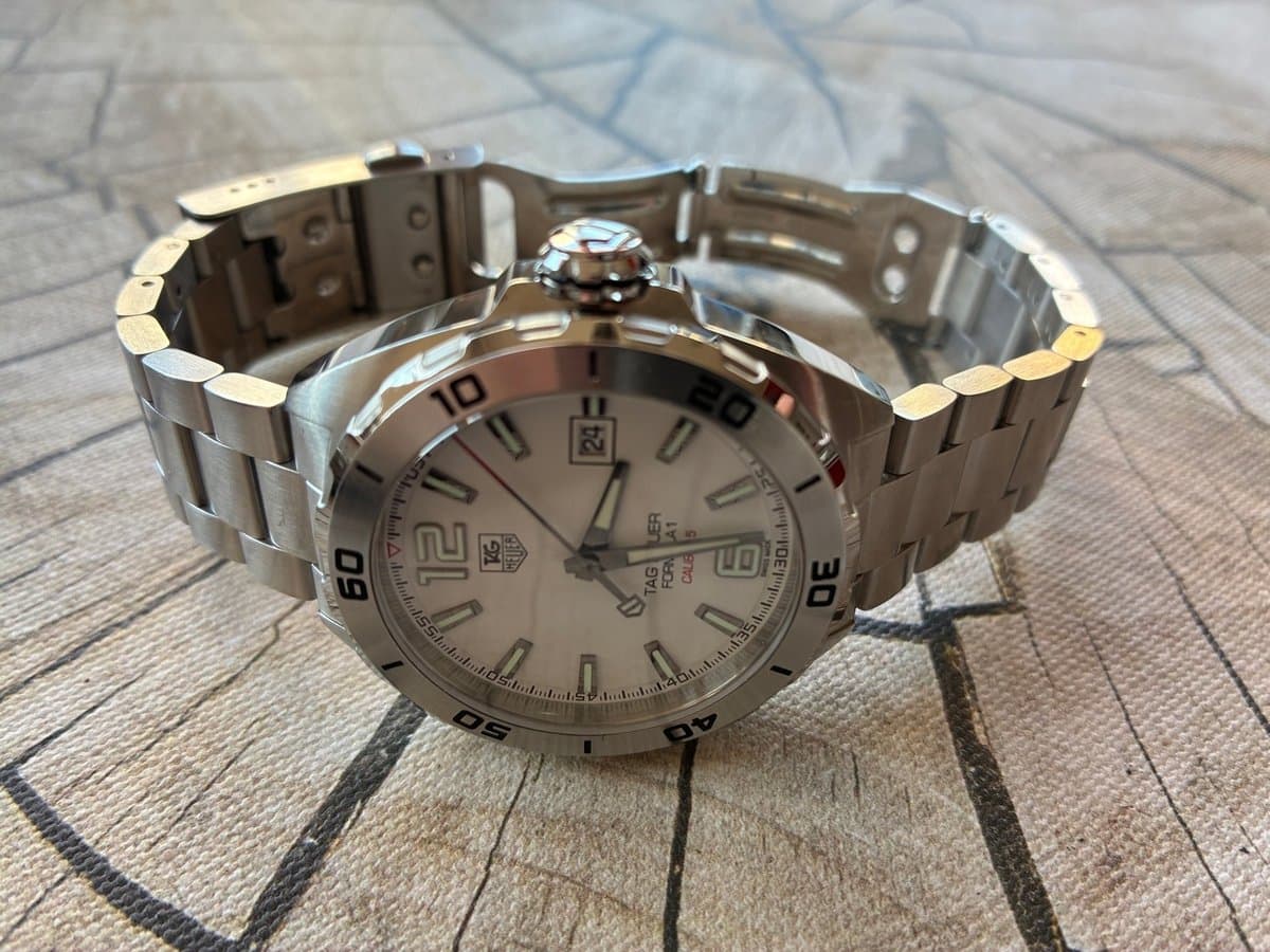 Tag Heuer F1 автомат 41мм (светлый фэйс) на браслете 5