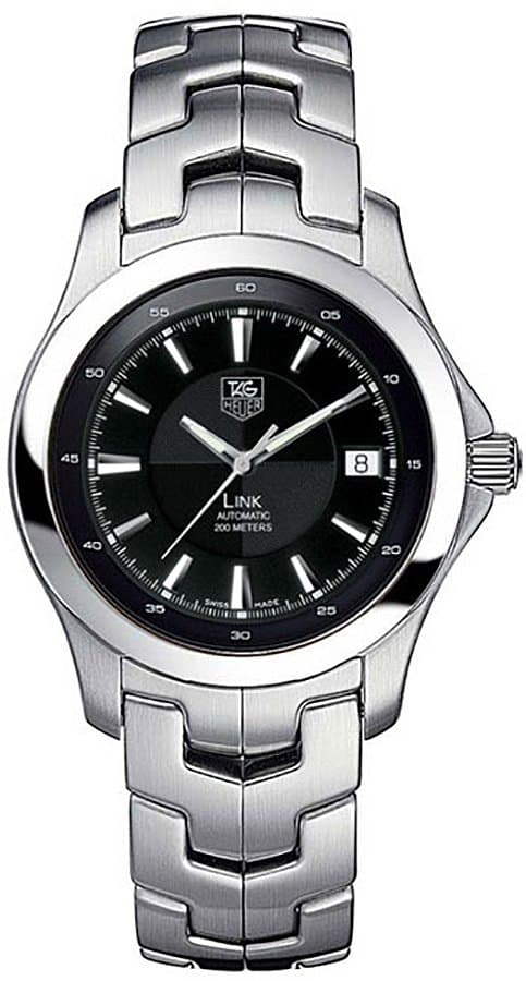 Tag Heuer Link автомат 39мм (черный цифер)