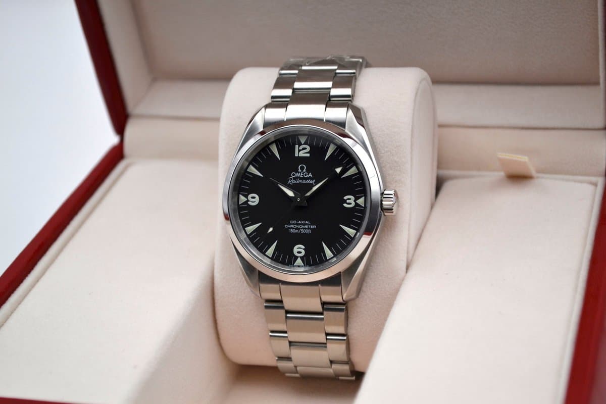 Omega Seamaster Railmaster Co Axial 39 mm 4