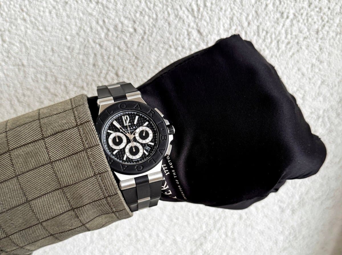 Bvlgari Diagono Chronograph 42мм /каучук 8