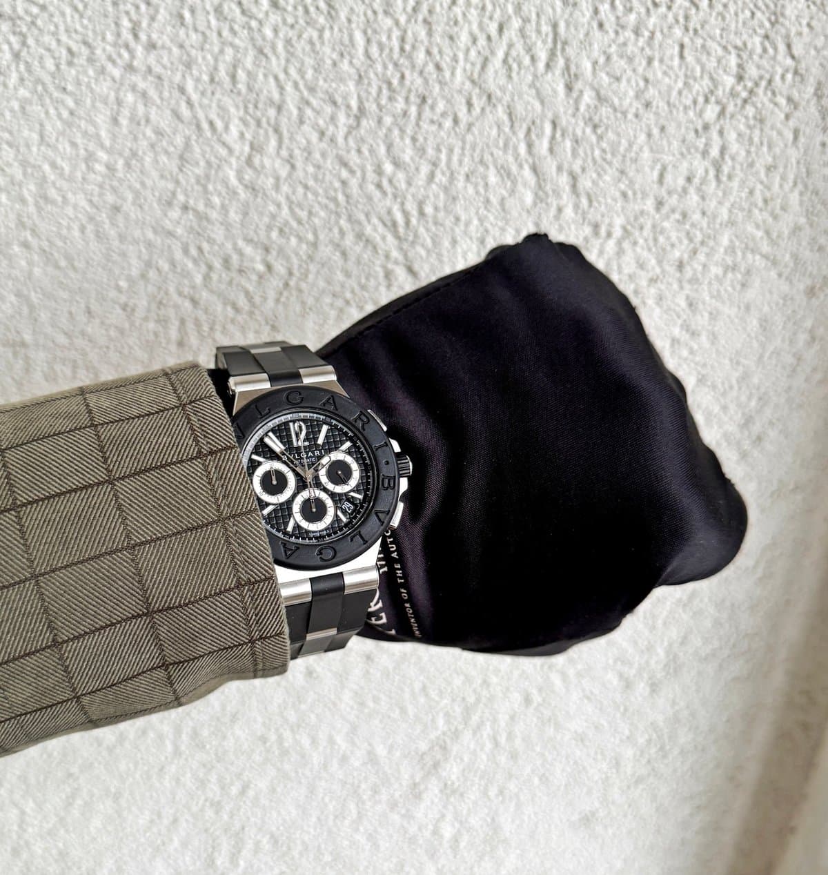 Bvlgari Diagono Chronograph 42мм /каучук 7