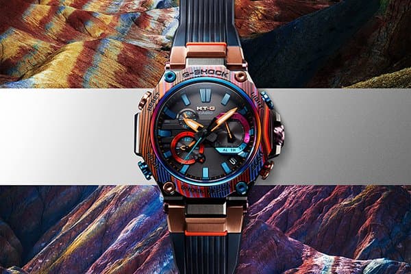 Casio G-Shock MTG-B2000XMG-1A | Карбоновый безель в цветах Перуанских гор | Limited edition