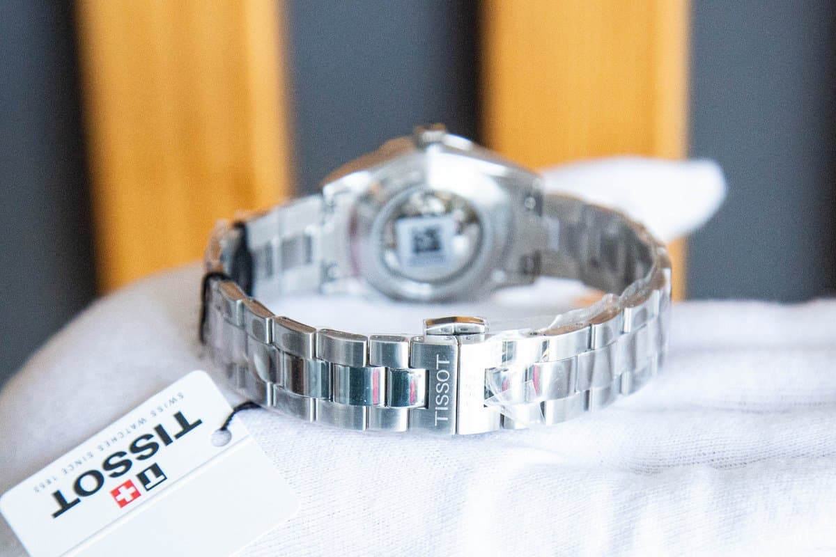 Tissot T-My Lady Auto T1320071106600. Браслет + ремешок / Черный цифер / 8 брил / d=29mm 11