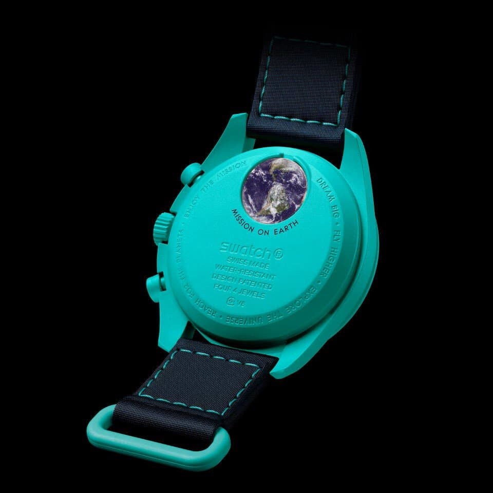 Omega x SWATCH MOONSWATCH MISSION ON EARTH - POLAR LIGHTS (СЕВЕРНОЕ СИЯНИЕ) 2
