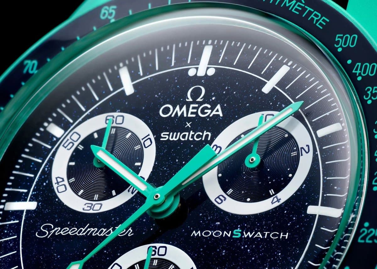 Omega x SWATCH MOONSWATCH MISSION ON EARTH - POLAR LIGHTS (СЕВЕРНОЕ СИЯНИЕ) 3