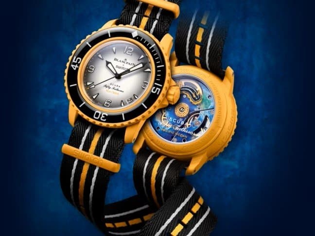 Blancpain x SWATCH BIOCERAMIC SCUBA FIFTY FATHOMS PACIFIC OCEAN 5