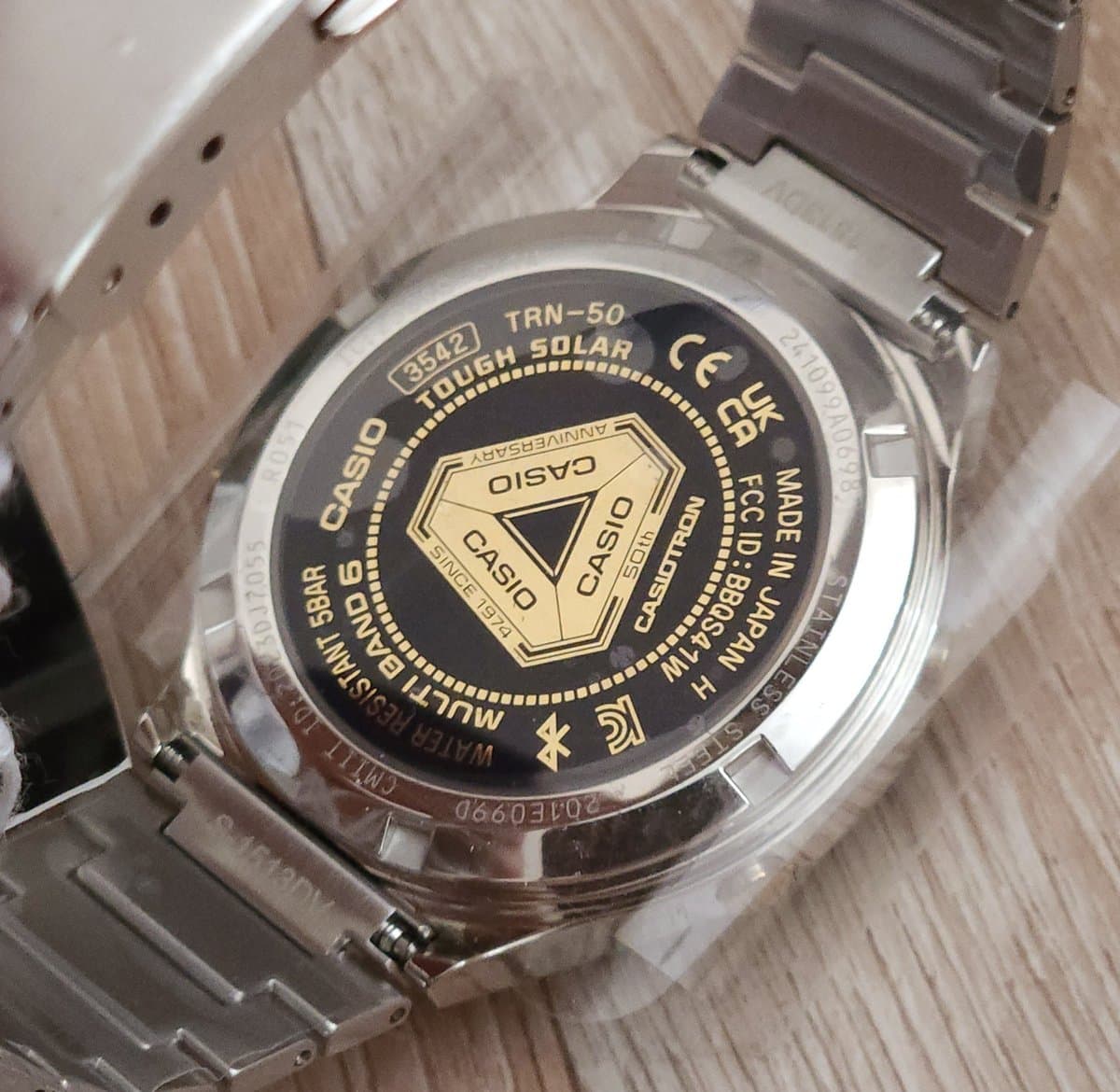 Casio TRN-50SS-2A | CasioTron | 50th Anniversary 6