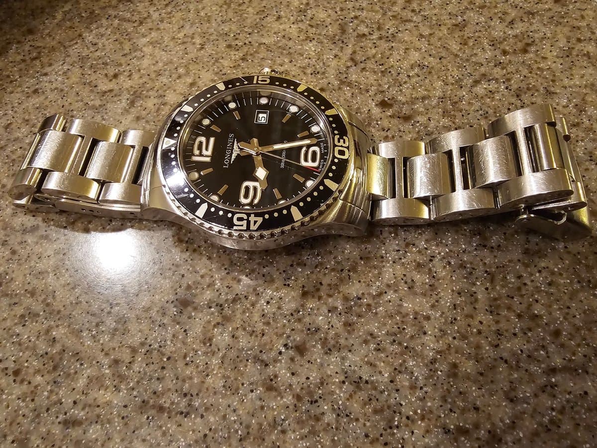 Longines Hydroconquest, 39mm, L3.640.4.56.6 3