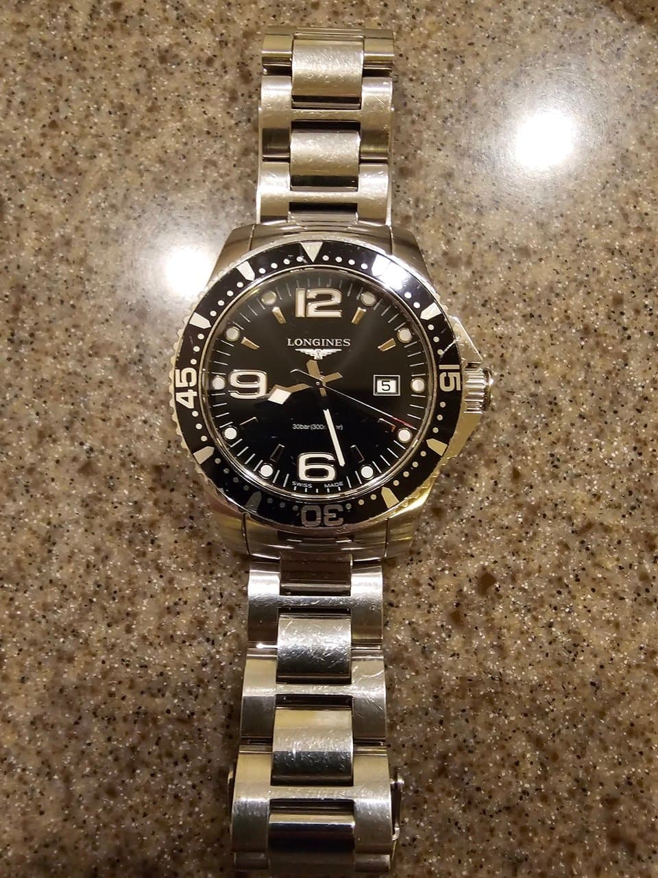 Longines Hydroconquest, 39mm, L3.640.4.56.6 2