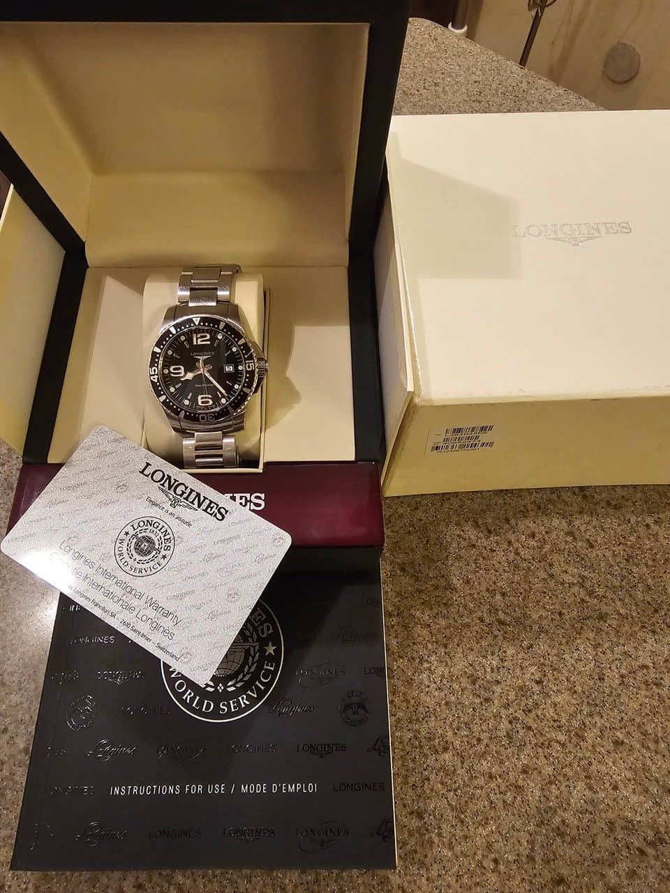Longines Hydroconquest, 39mm, L3.640.4.56.6