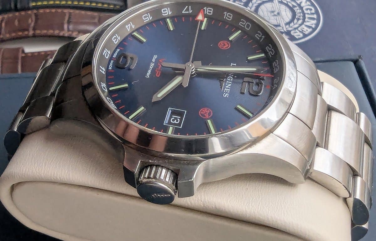 Longines Conquest VHP GMT 43 мм 6