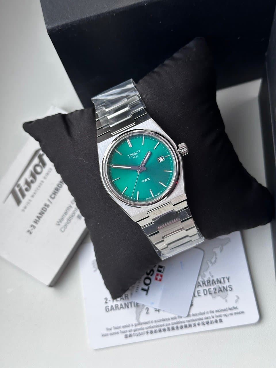 Tissot PRX 35mm. QUARTZ T137.210.11.081.00 ИНТЕГРИРОВАННЫЙ БРАСЛЕТ, КВАРЦ, ХИТ! 3