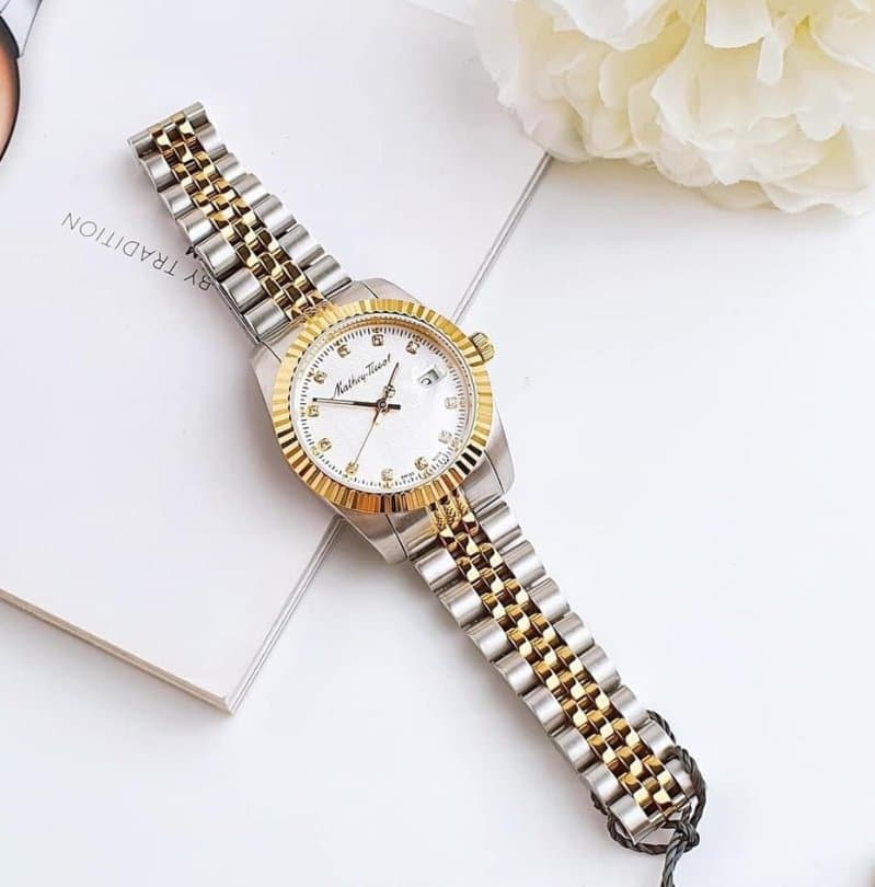Tissot Rolly D810BI. Биколор / Браслет / d=30mm 9