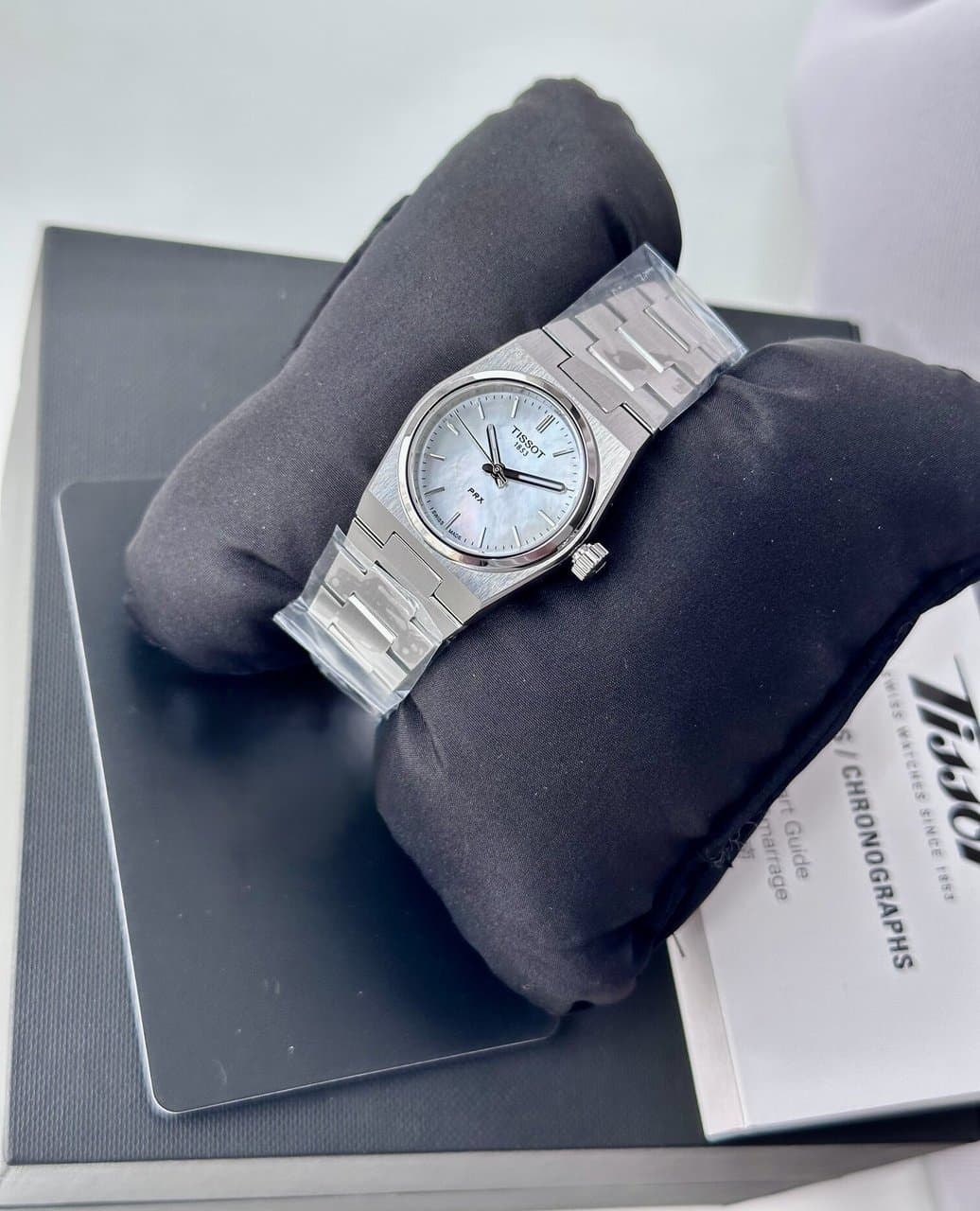 Tissot PRX 25mm T137.010.11.111.00. БРАСЛЕТ. САПФИР. 4