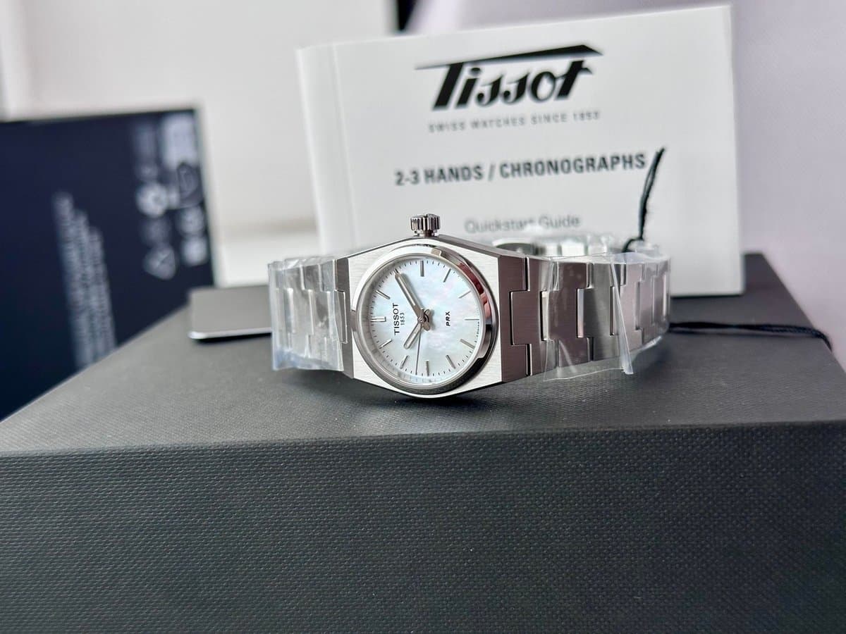 Tissot PRX 25mm T137.010.11.111.00. БРАСЛЕТ. САПФИР. 8